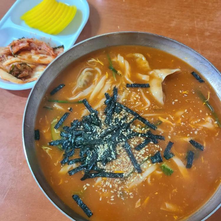 동해 오뚜기칼국수