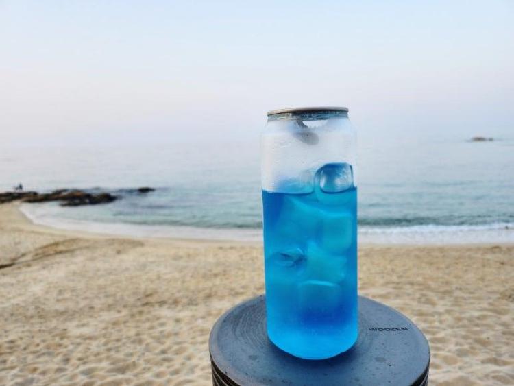 해수욕장 하이볼
