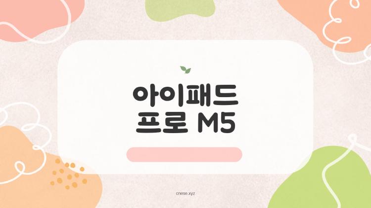 아이패드 프로 M5