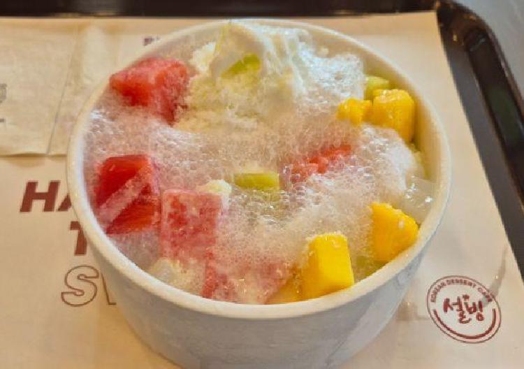 설빙 화채