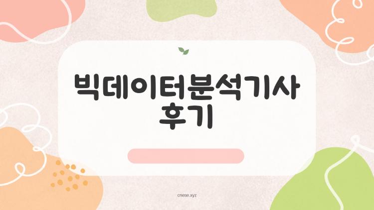 빅데이터분석기사 후기, 비전공자도 2개월 만에 대기업 합격?