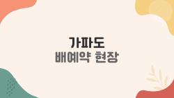 가파도 배예약 현장, 40분 늦으면 끝장나는 충격 타이밍