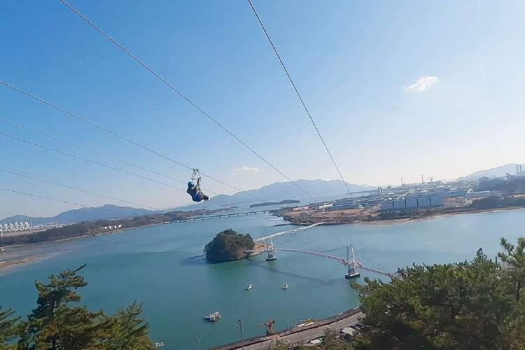 광양 가볼만한곳 맛집, 짚와이어 타다 발견한 현지인 숨은 보석들