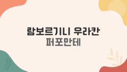 람보르기니 우라칸 퍼포만테, 왜 2026년에도 사람들은 이 차를 타고 싶어 하나