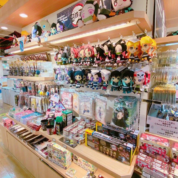 오사카 굿즈샵 귀멸의 칼날